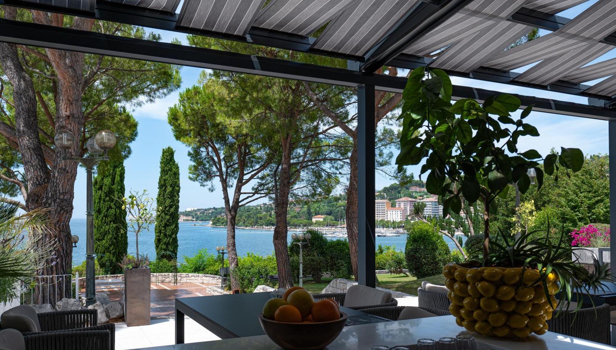 Remisens Hotel Metropol Portorož Zewnętrze zdjęcie A pergola